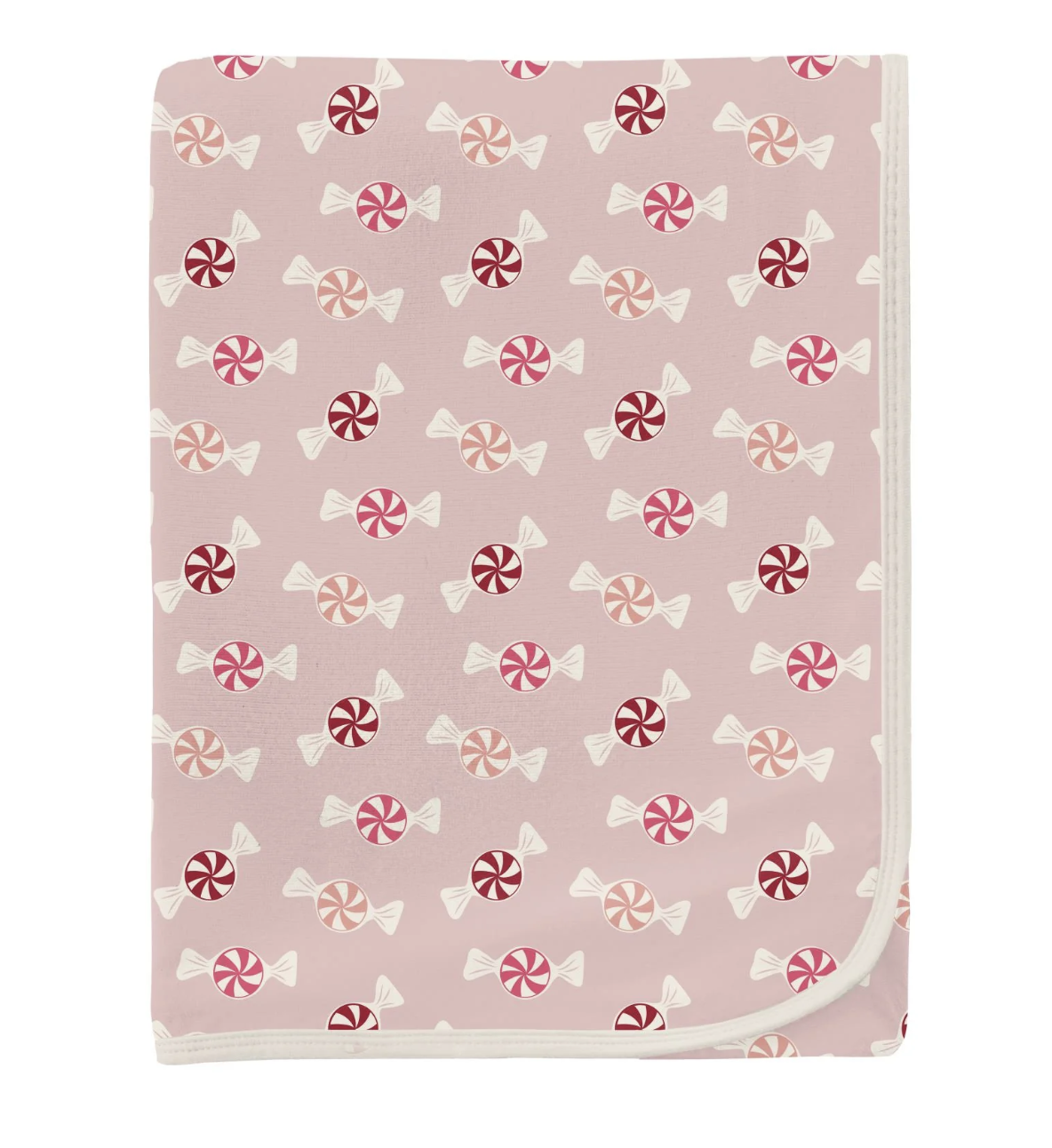 Swaddling Print Blanket-Baby Rose Peppermints