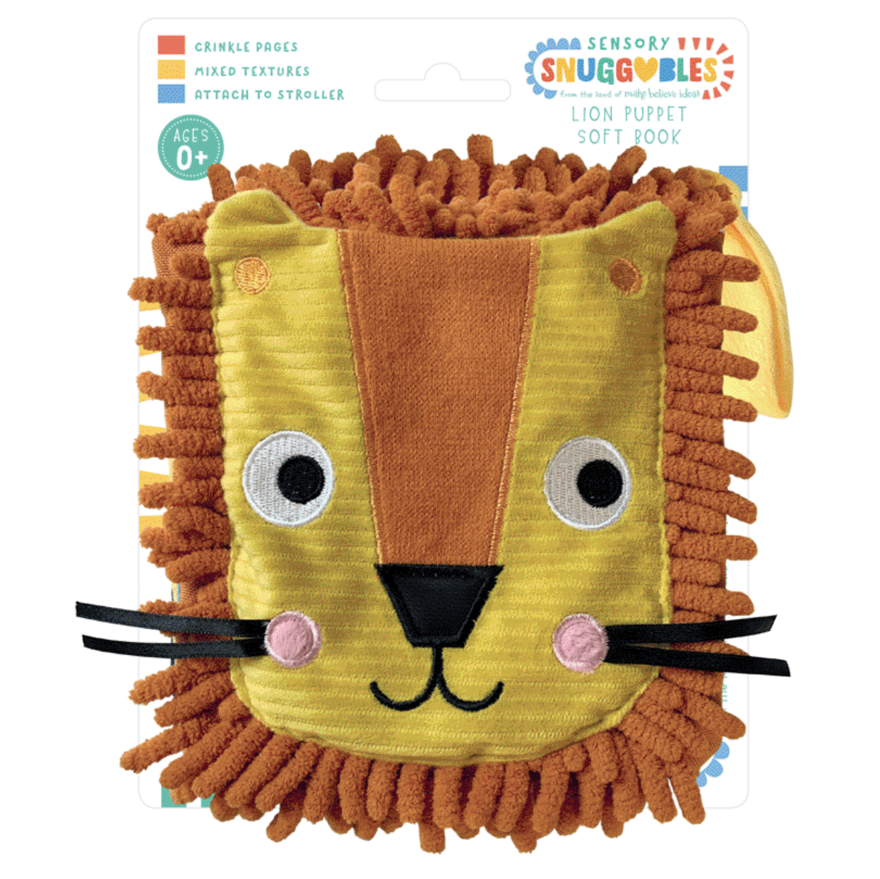 Scholastic Lion Puppet Soft Book