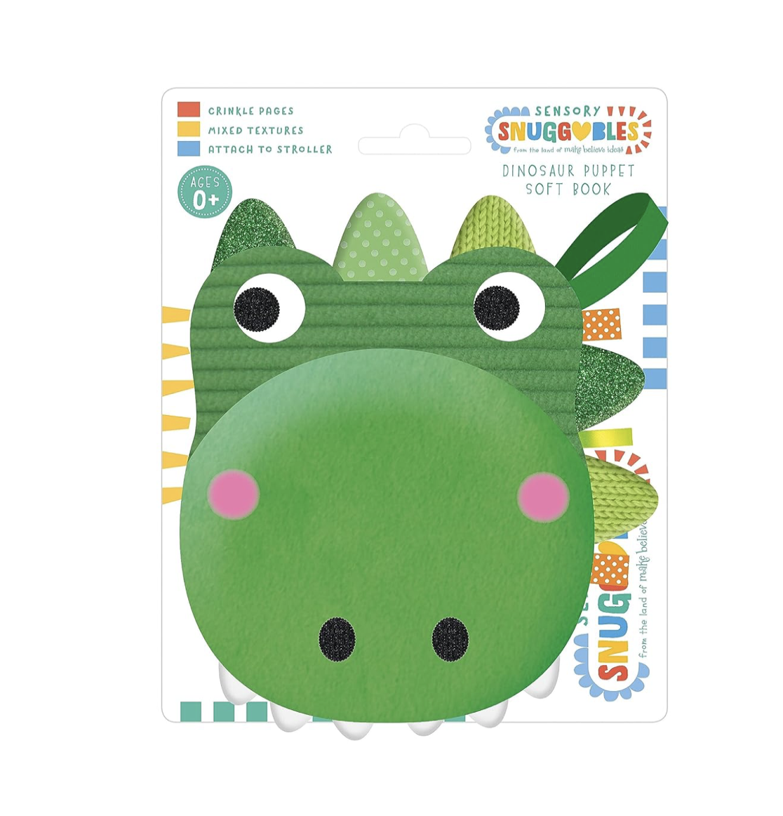 Scholastic Dinosaur Puppet Soft Book