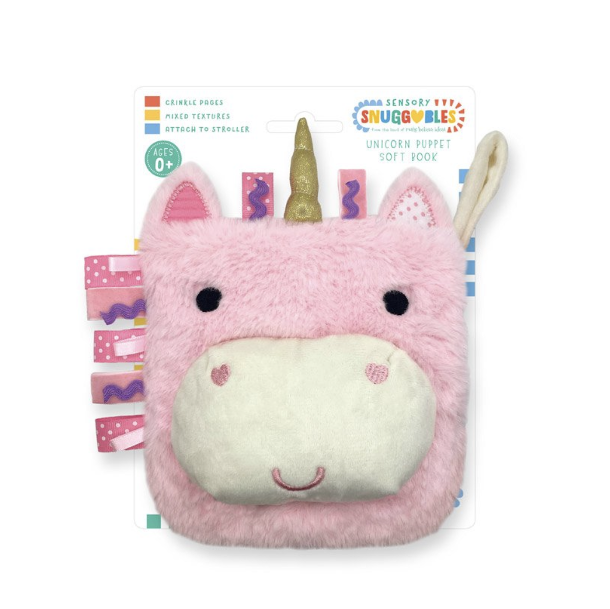 Scholastic Unicorn Puppet Soft Book