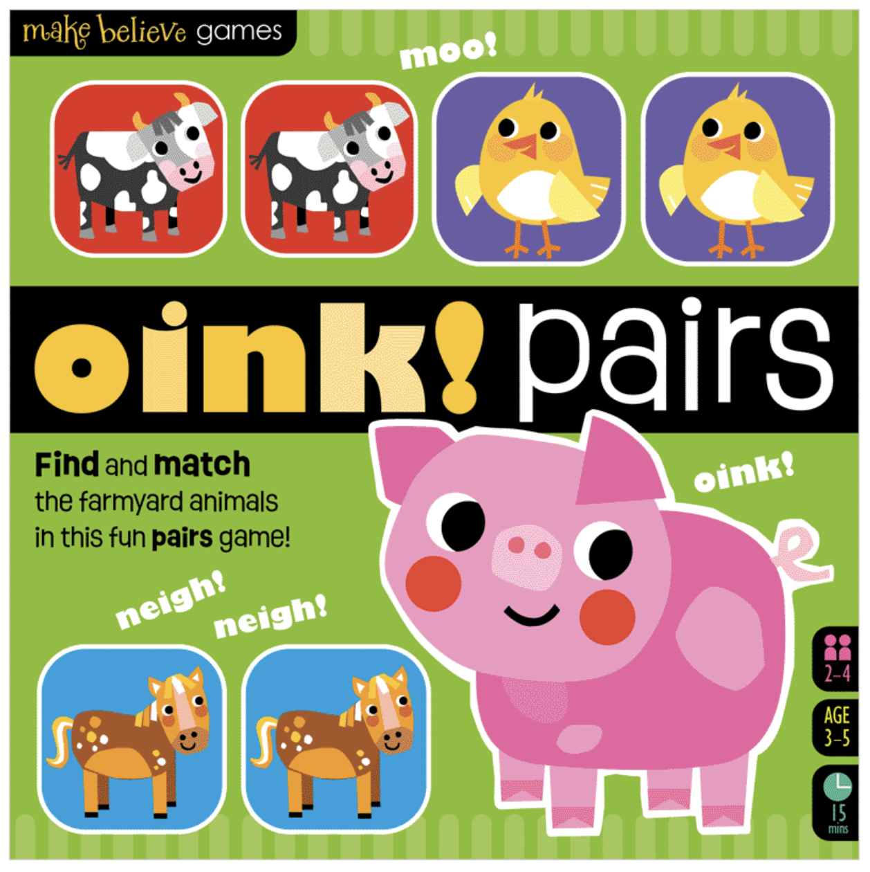 oink! Pairs Matching Game