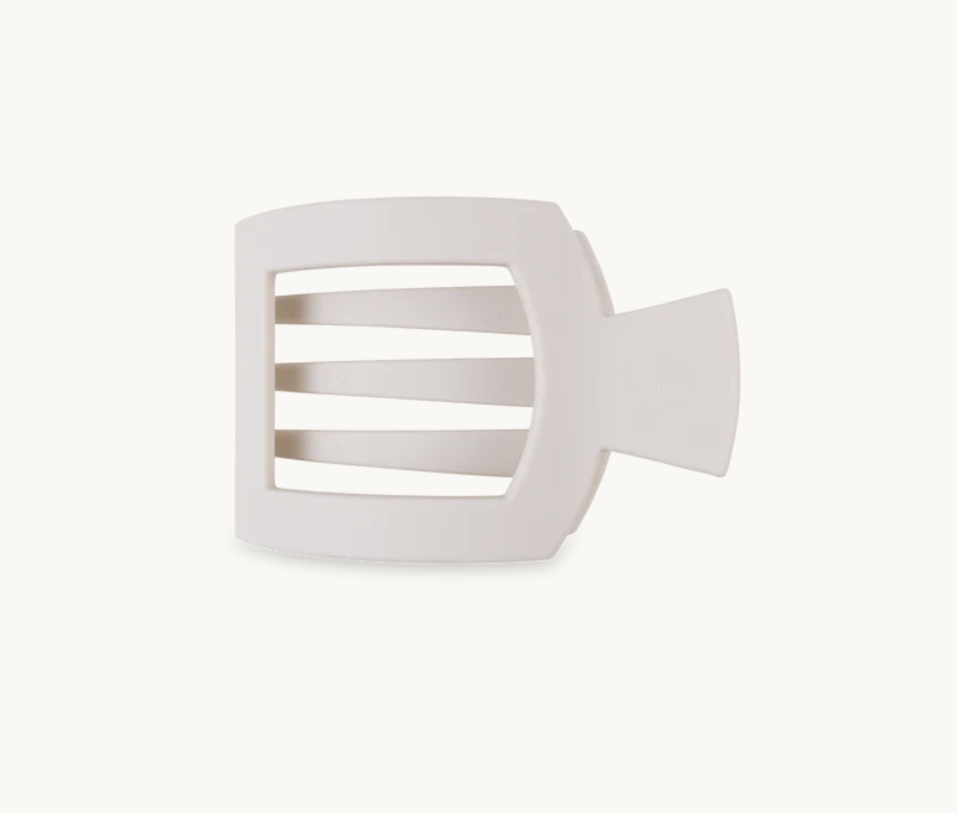 Teleties Small Flat Square Clip-Toasted