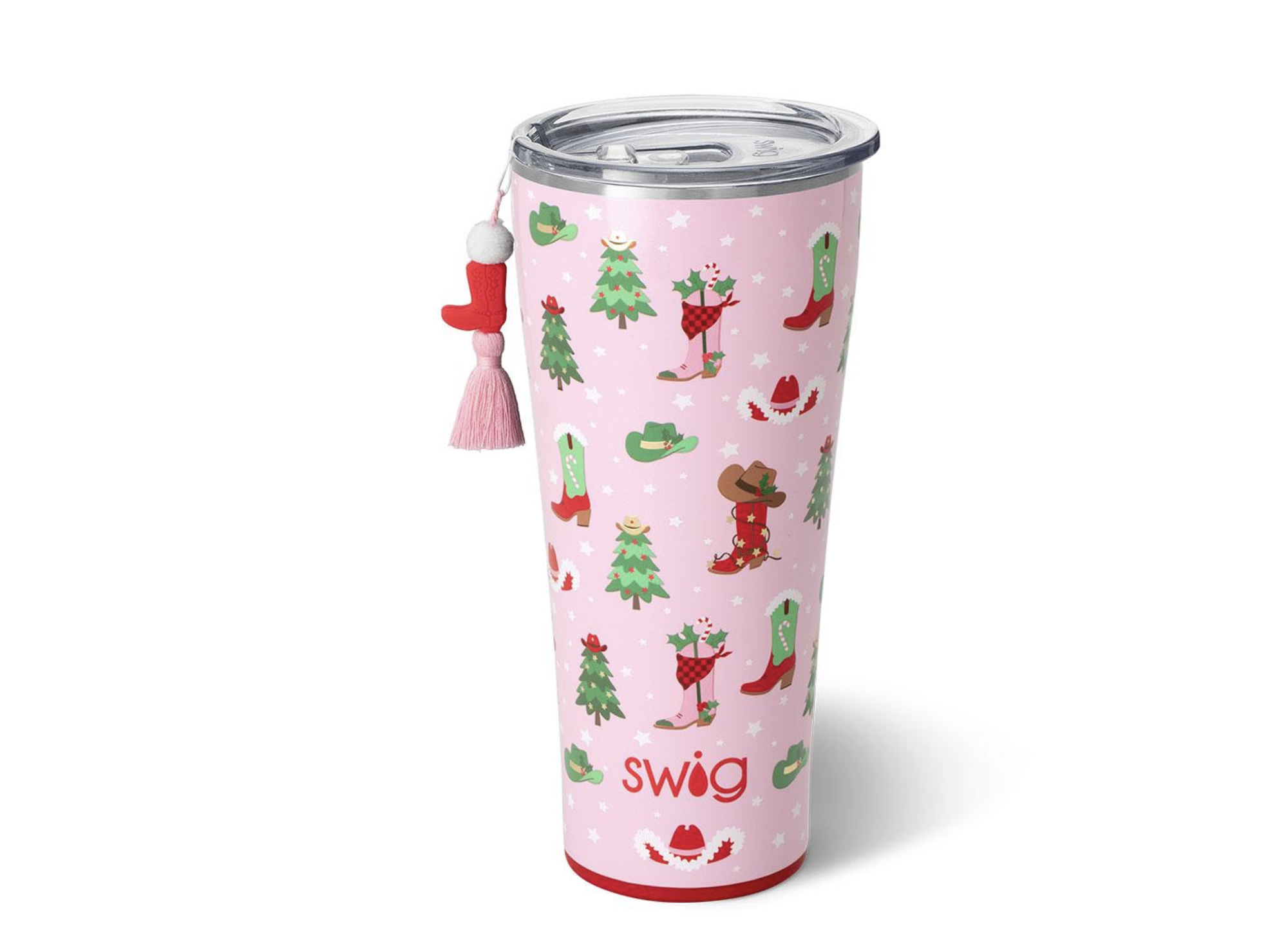 Swig 32oz Tumbler-Howdy Holidays