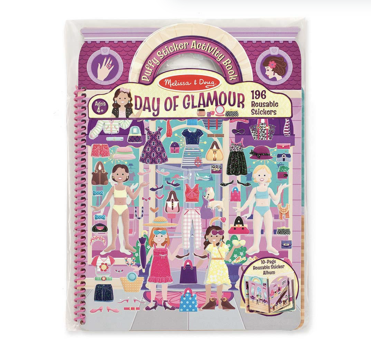 Puffy Stickers Play Set-Day Of Glamour