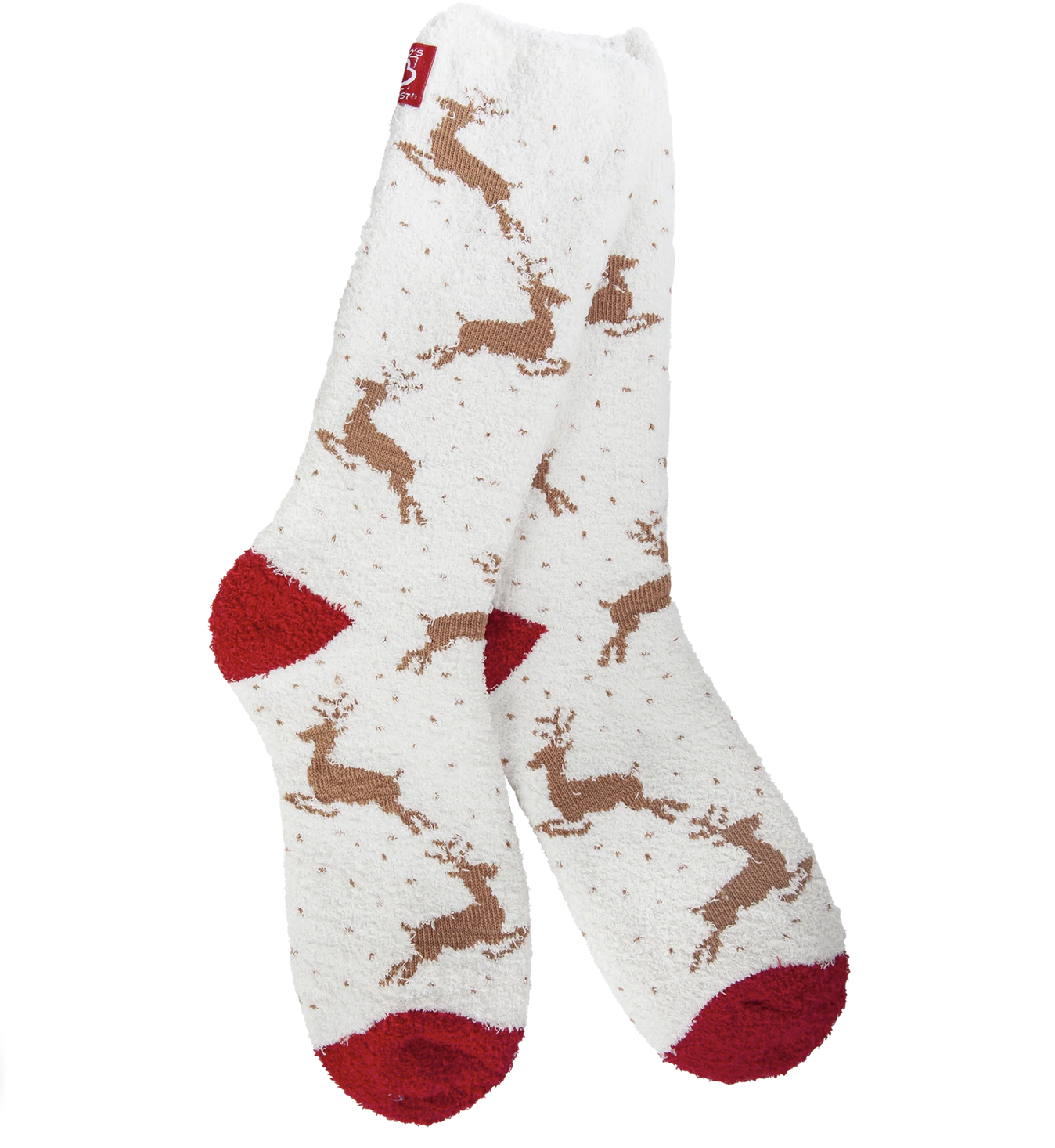 World's Softest Cozy Collection Socks-Reindeer