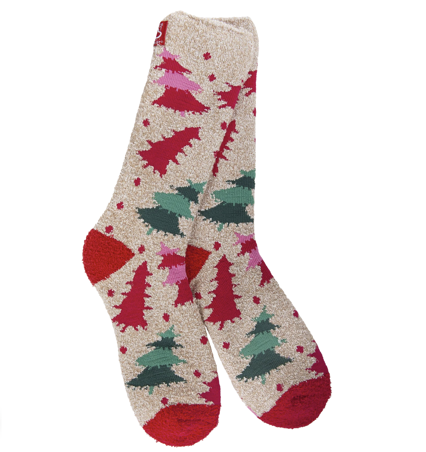 World's Softest Cozy Collection Socks-Pine Trees