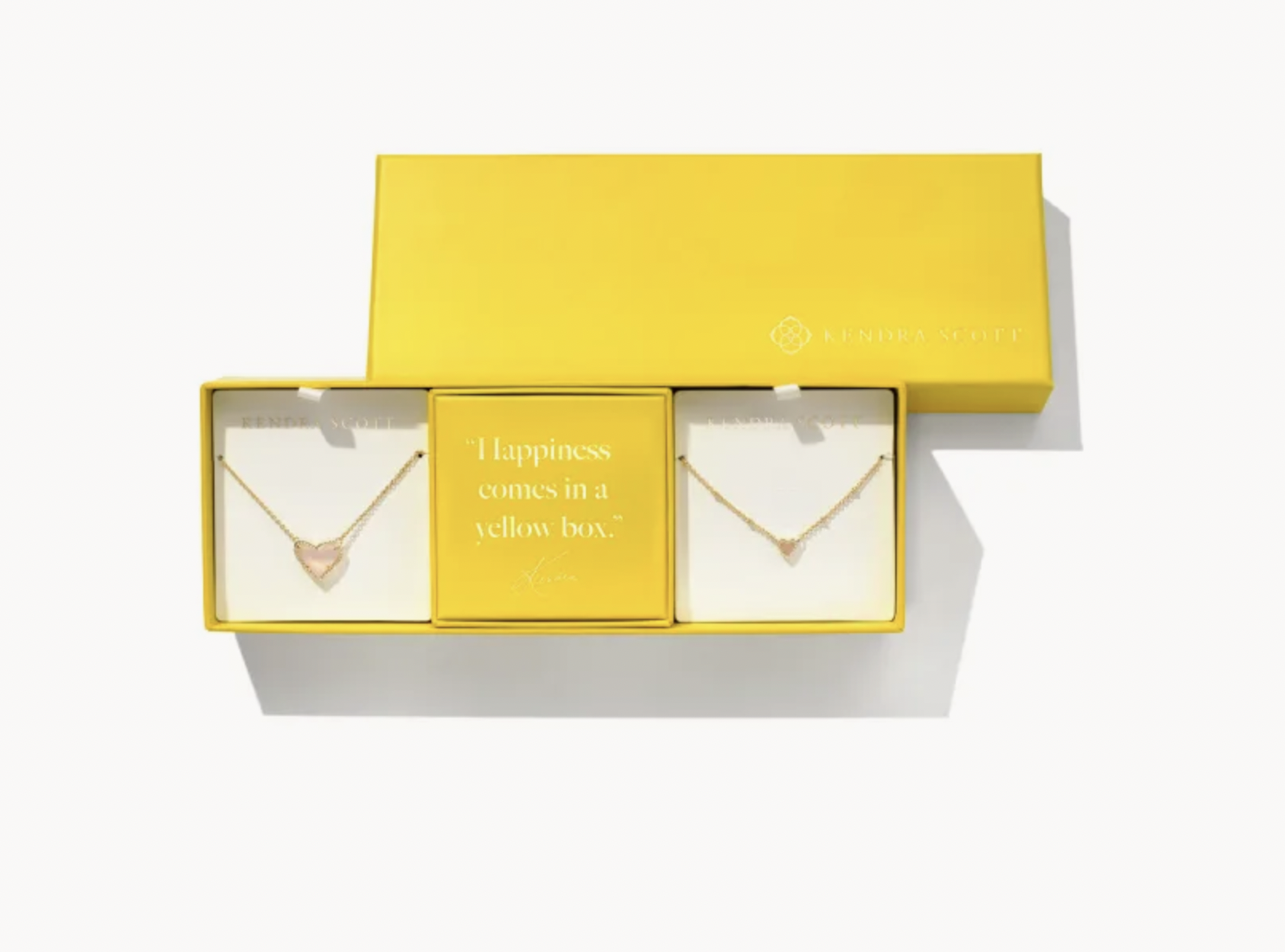 Kendra Scott Ari Gift Set of 2 Rose Gold Quartz