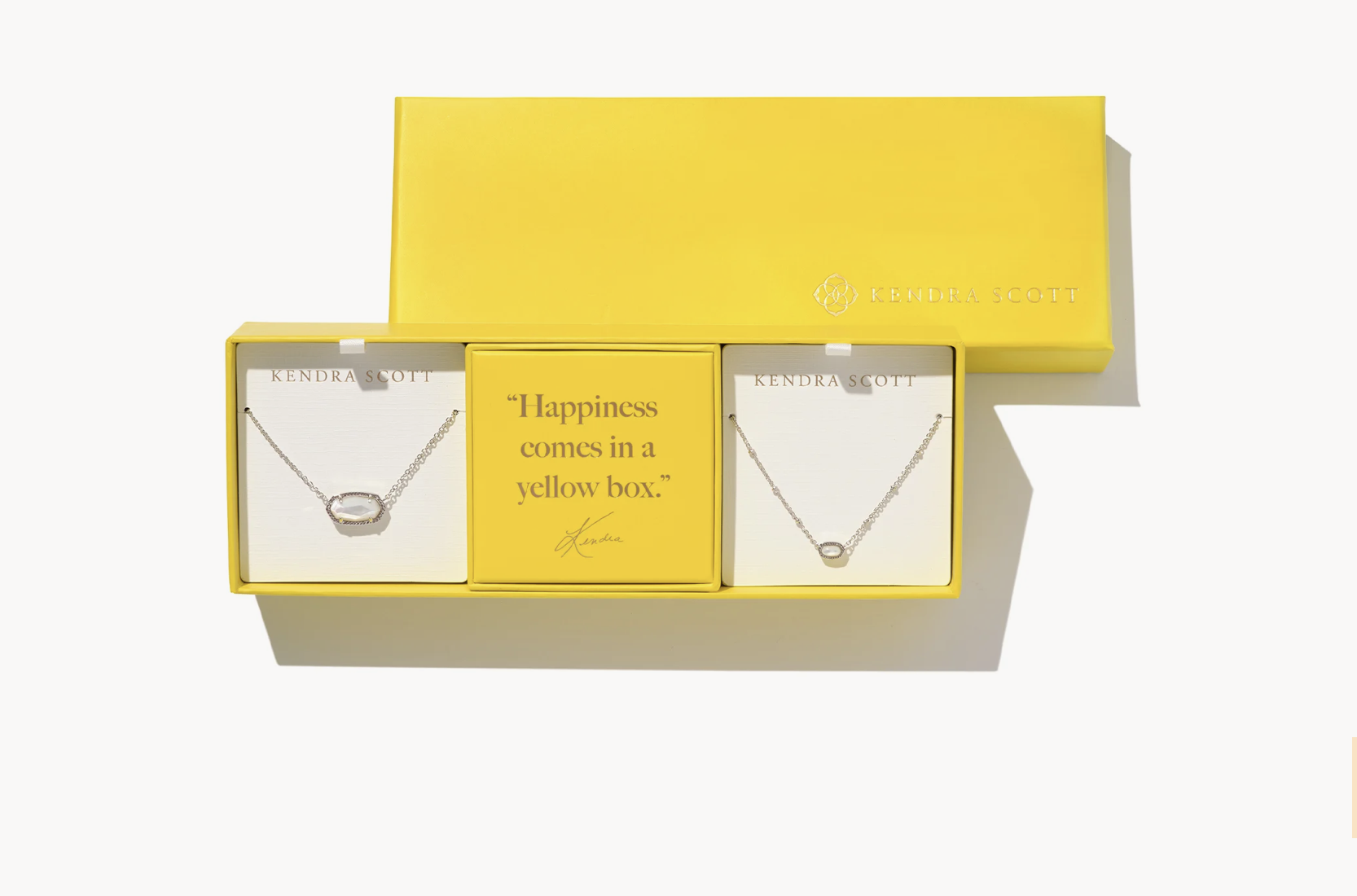 Kendra Scott Elisa Gift Set of 2 Rhod Ivory MOP