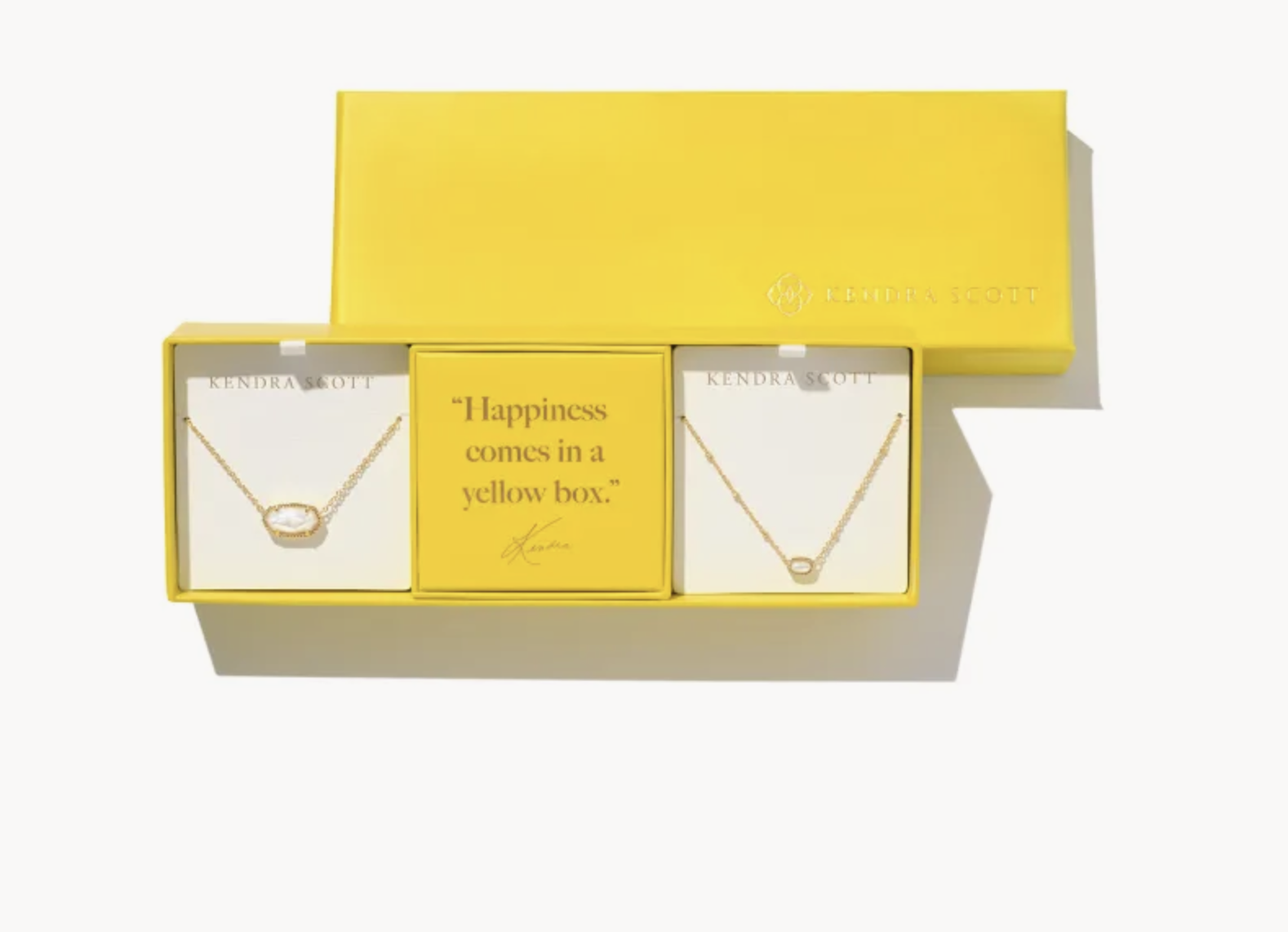 Kendra Scott Elisa Gift Set Gold Ivory MOP