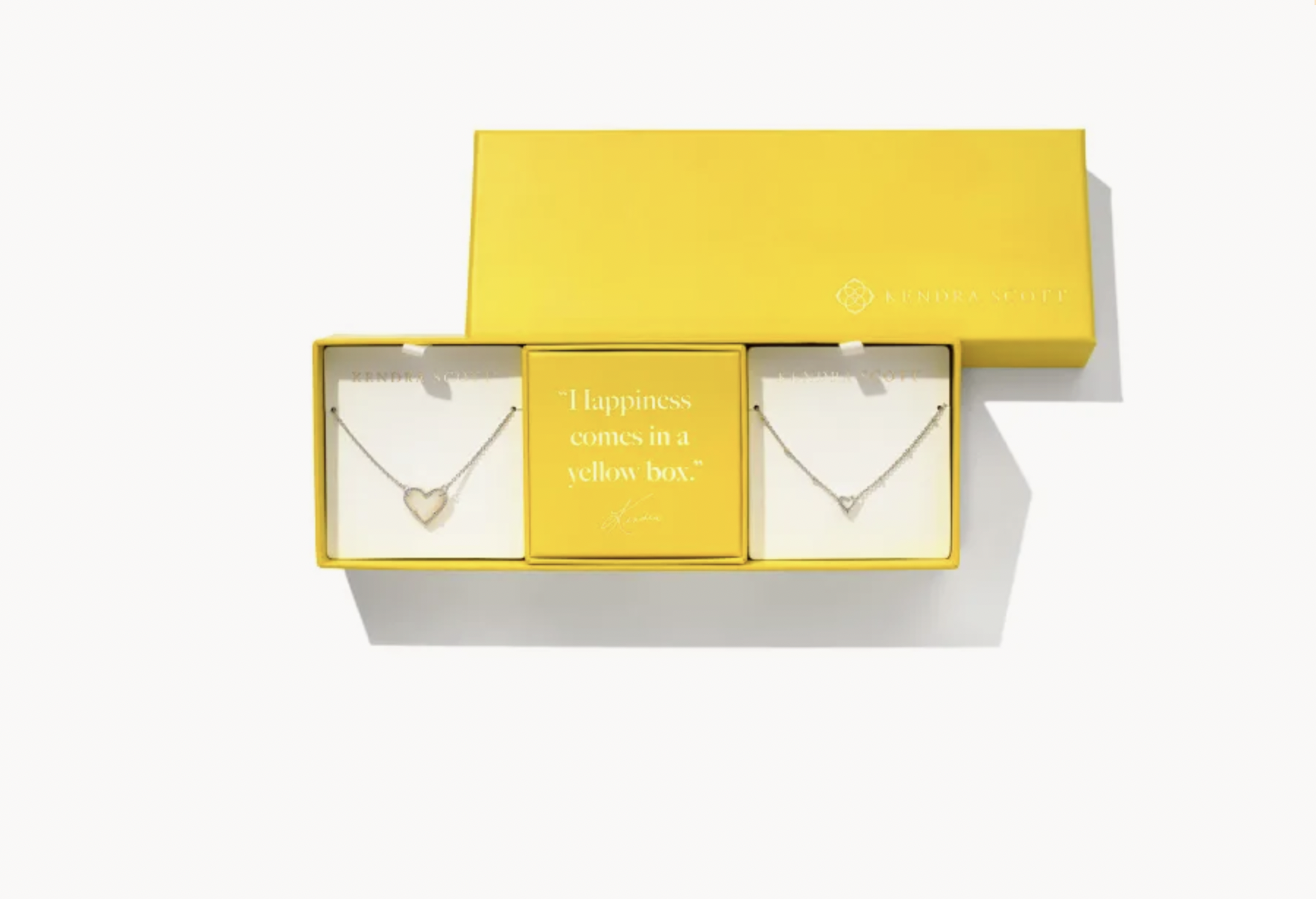 Kendra Scott Ari Gift Set of 2 Rhod Ivory MOP