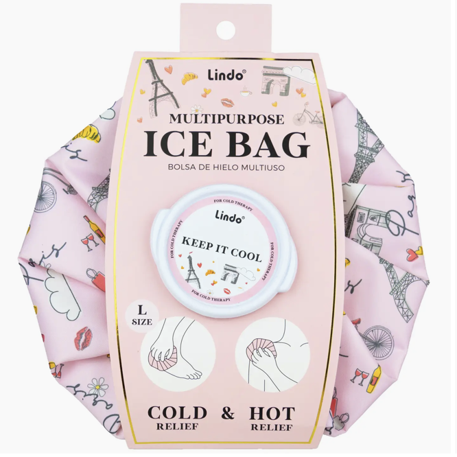 Lindo Multi Purpose Large Ice Bag-Paris Pink