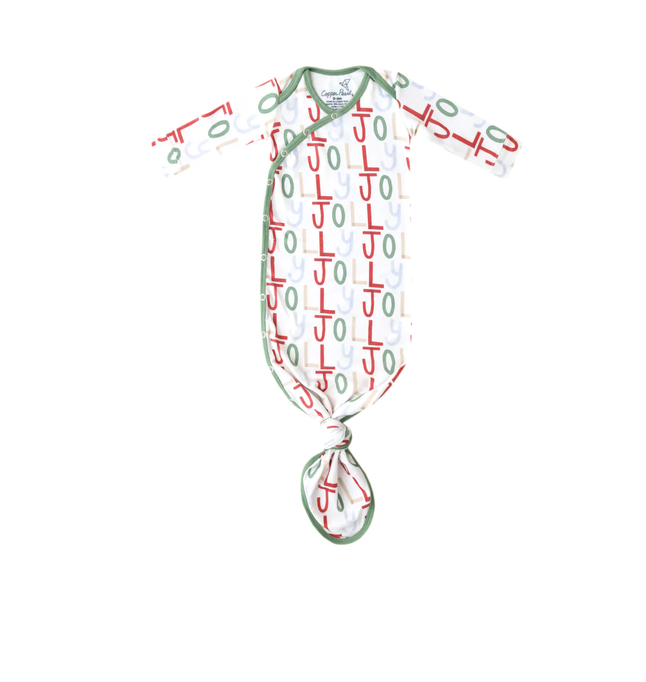 Jolly Copper Pearl Knotted Gown