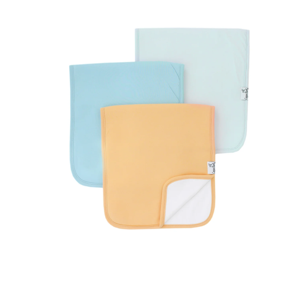 Bennie Copper Pearl Burp Cloth