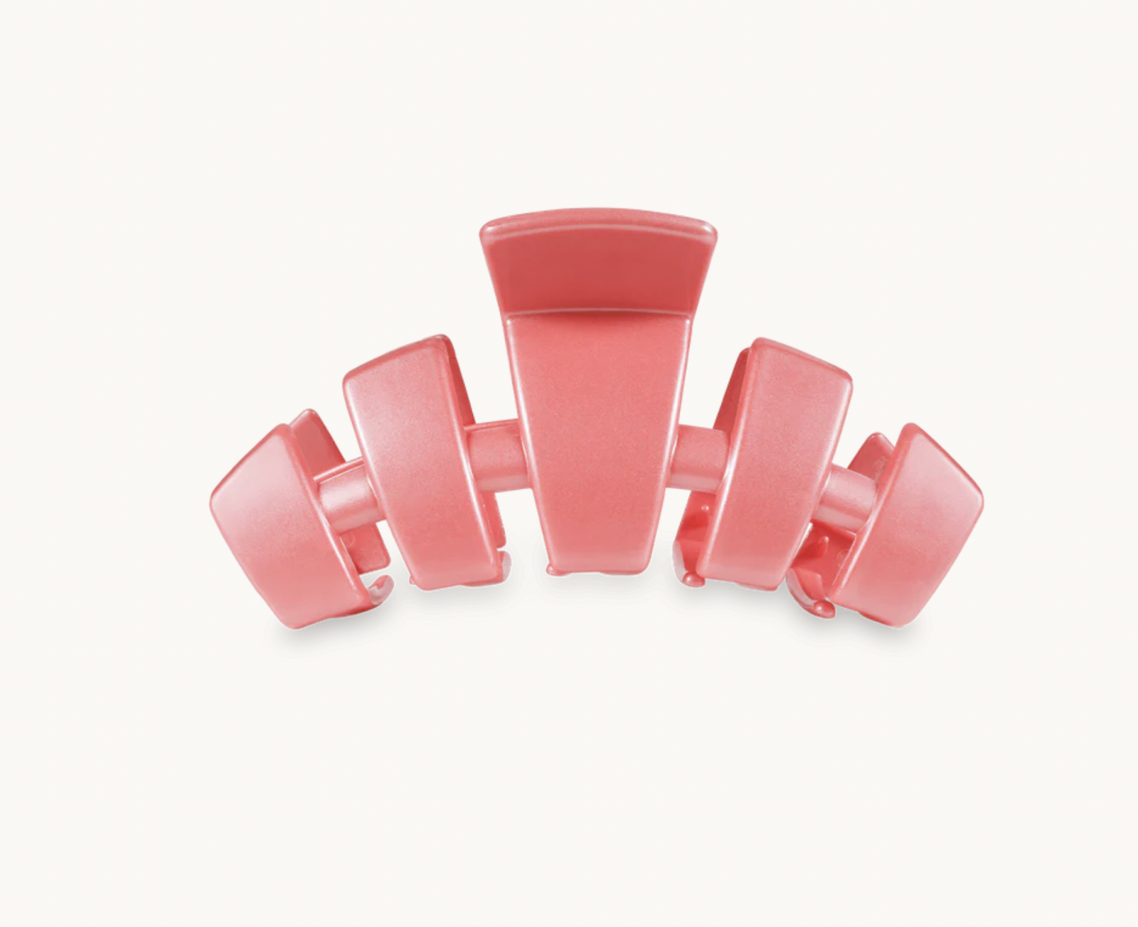 Calming Coral Medium Classic Hair Clip