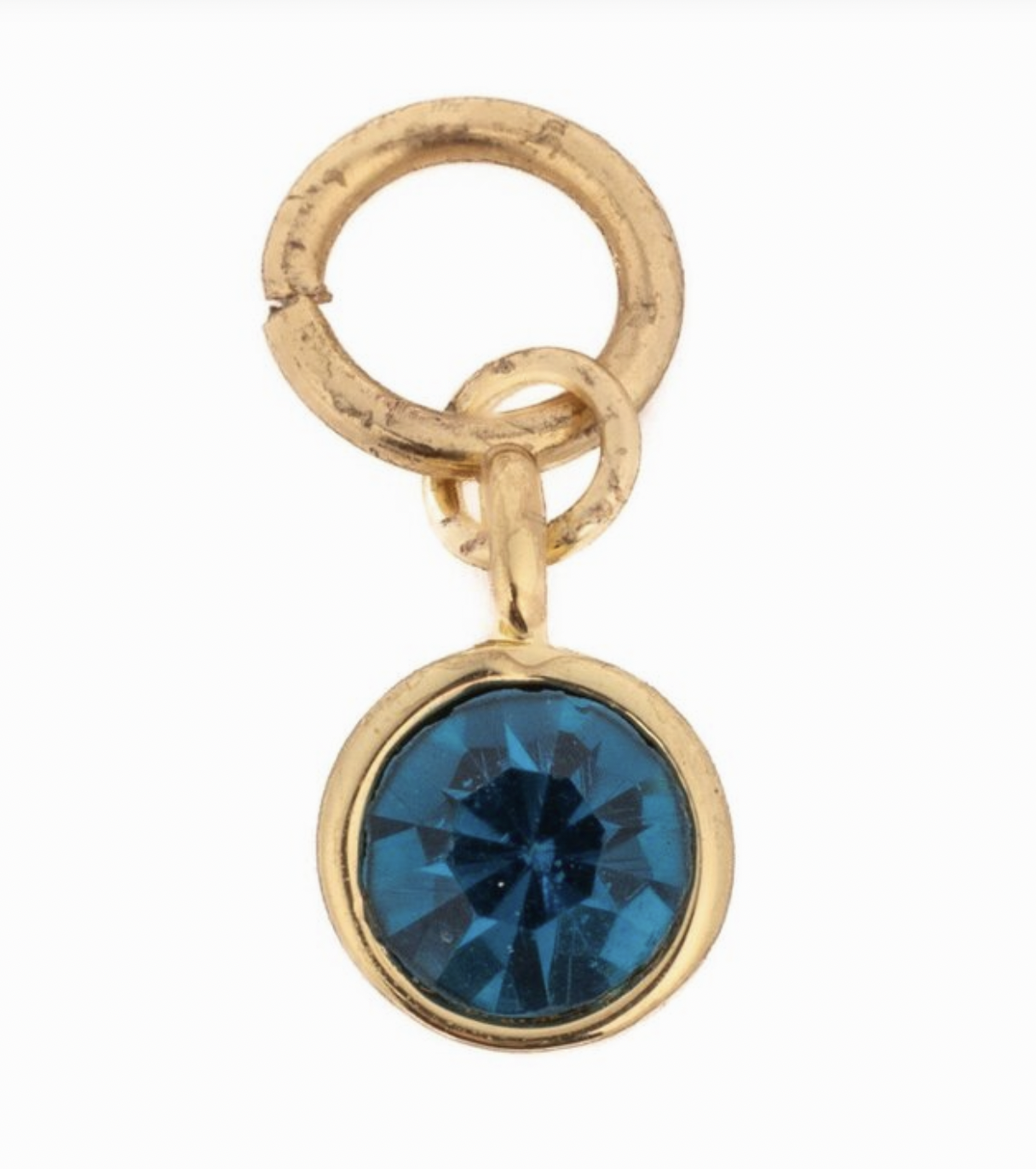 Mary Square Thea Charm Bar-Birthstone December