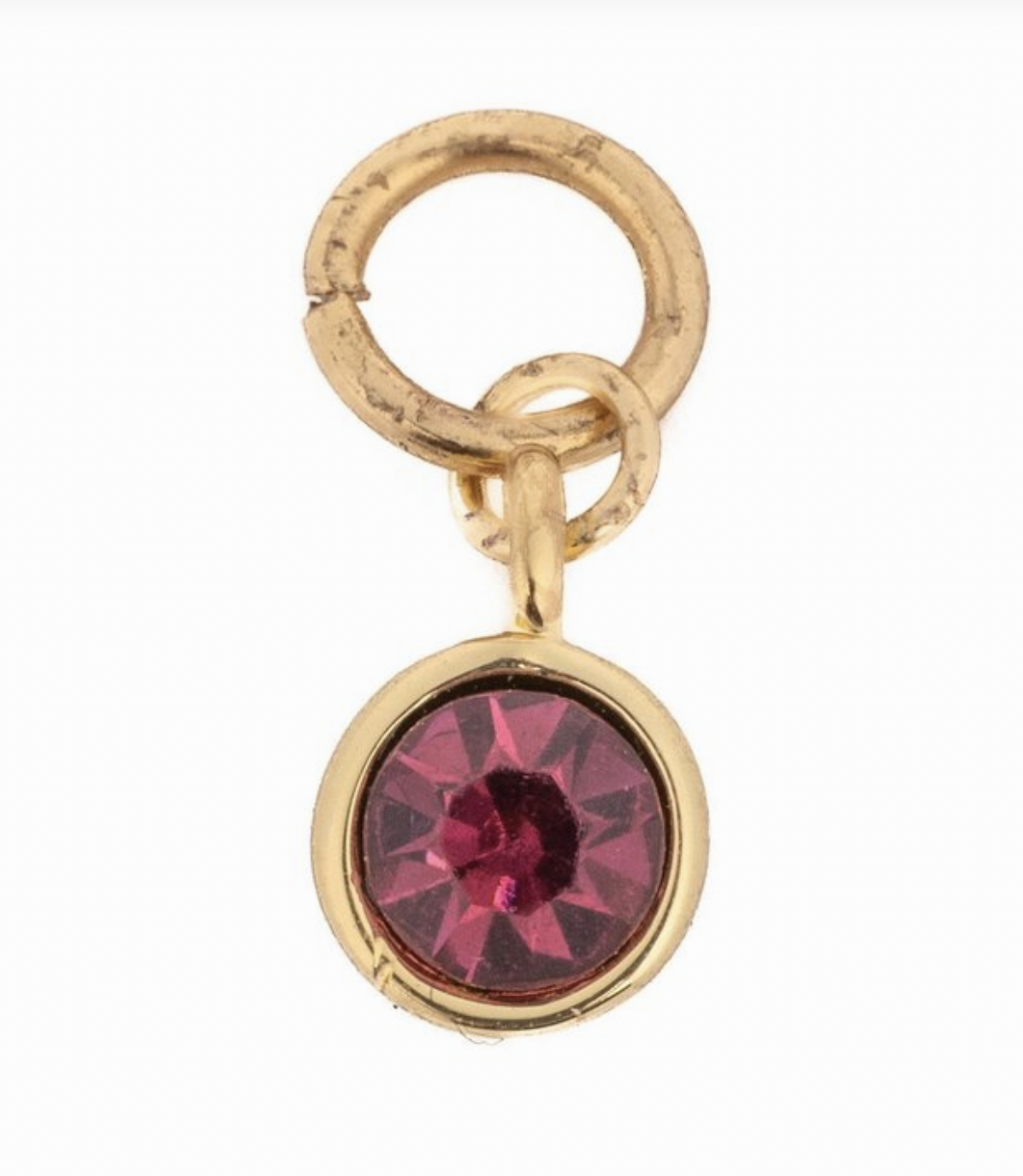 Mary Square Thea Charm Bar-Birthstone January