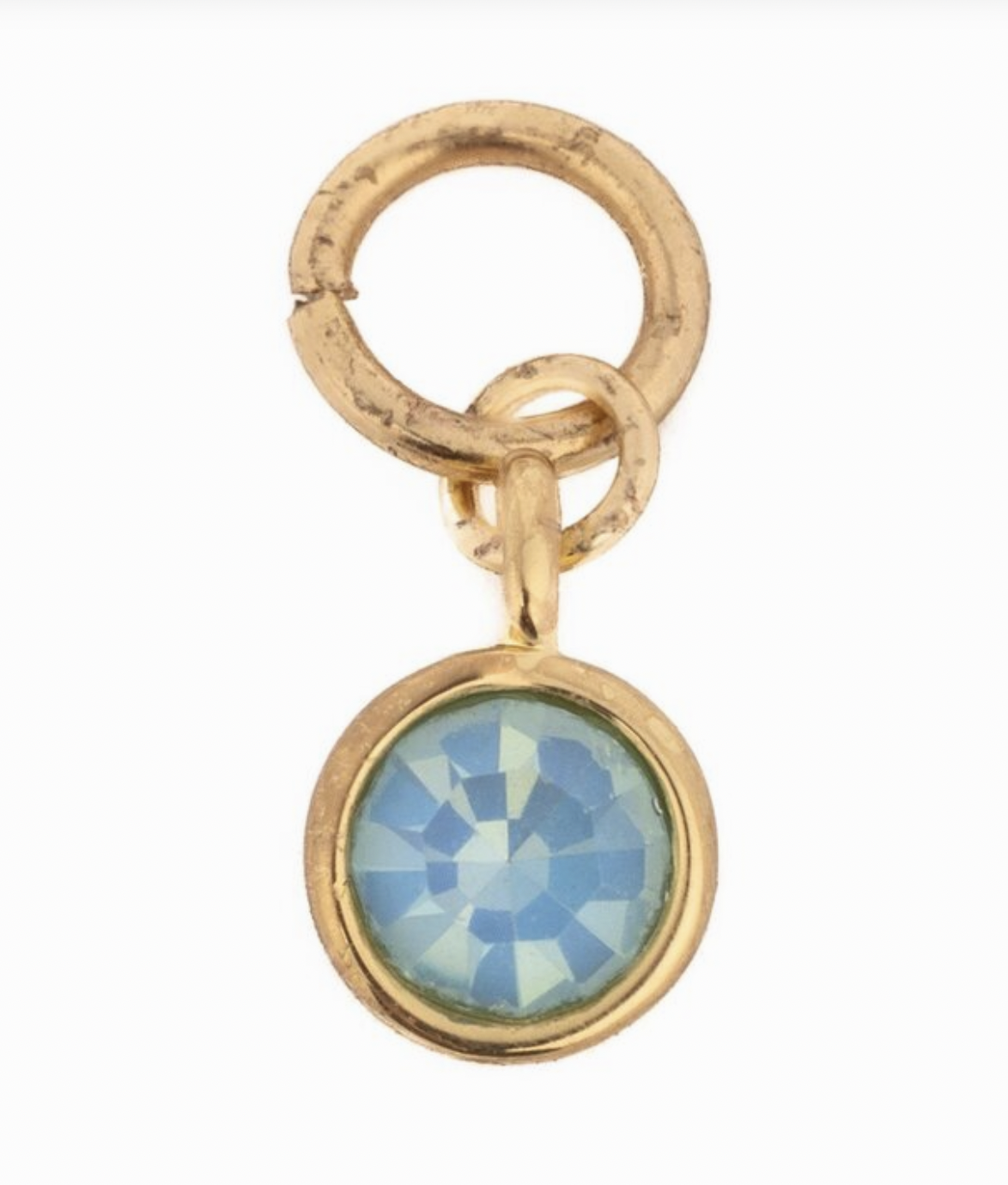 Mary Square Thea Charm Bar-Birthstone March