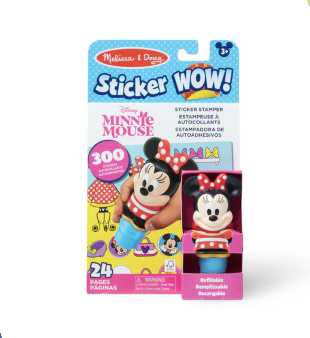 Sticker WOW Activity Pad  Stamper-Minnie