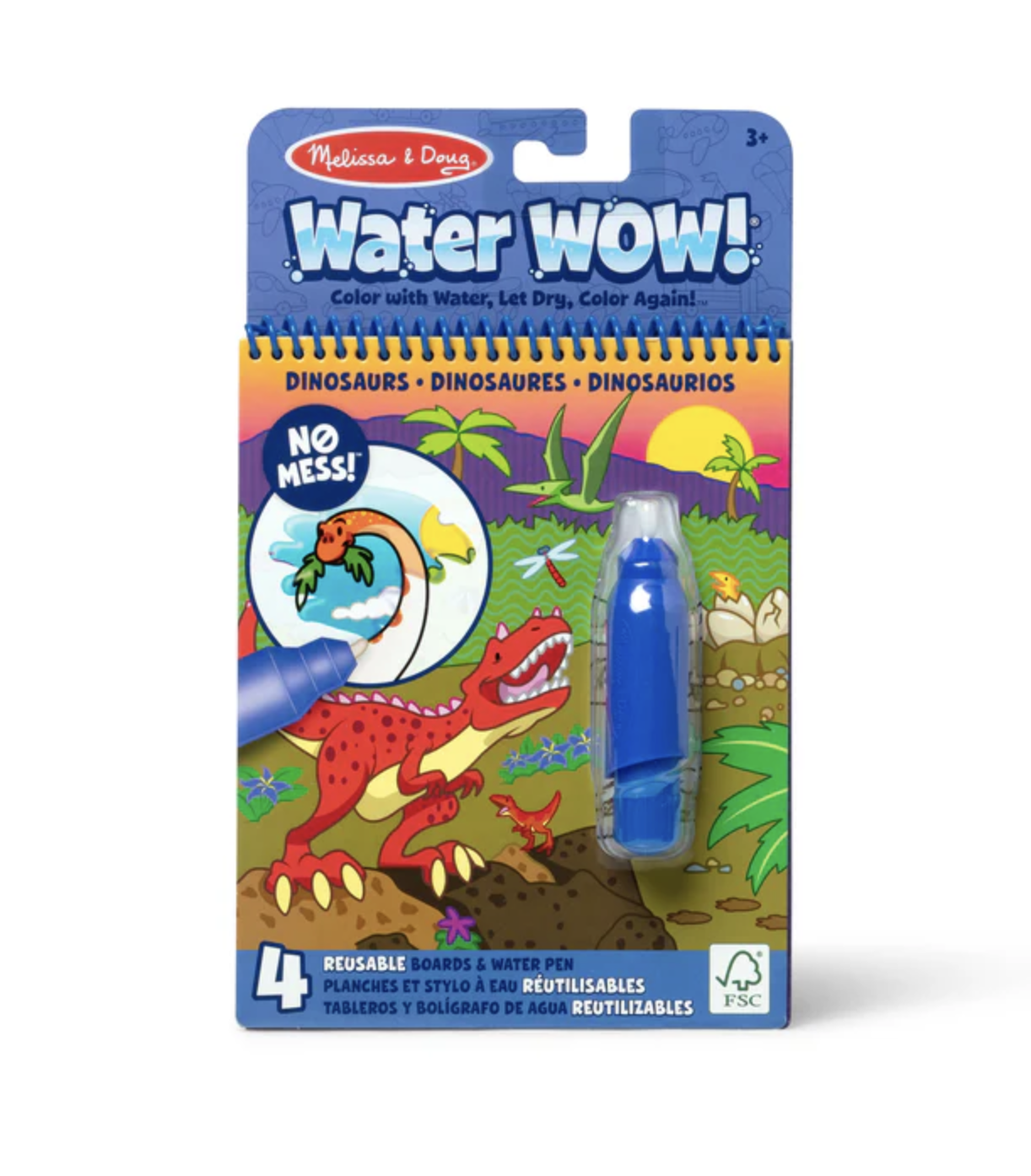Water Wow Dinosaur On the Go Travel Activity