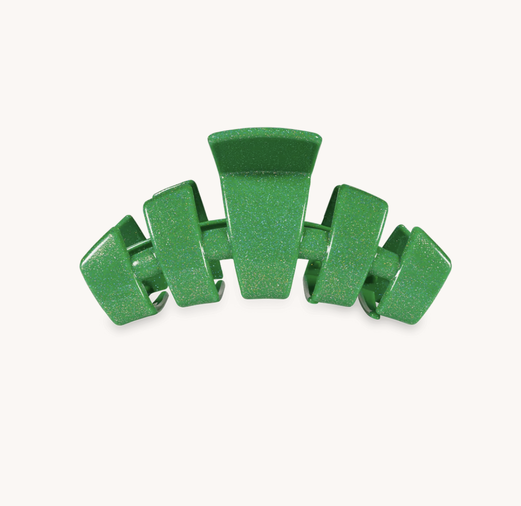 Shamrock Shimmer Tiny Classic Hair Clip