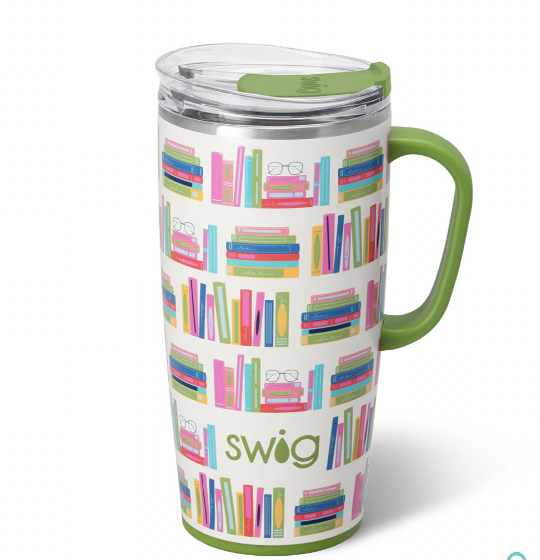 Swig 22oz Travel Mug-Book Club