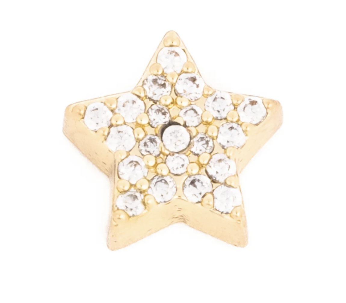 Luxe Charm Star Pave