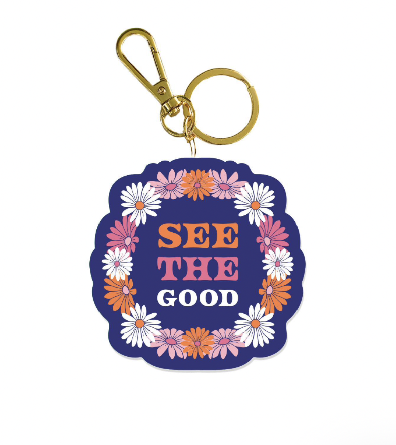 Mary Square Key Chain See The Good