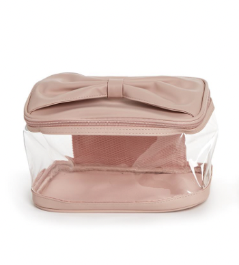 Twos Company Toiletry Carry Case Pink