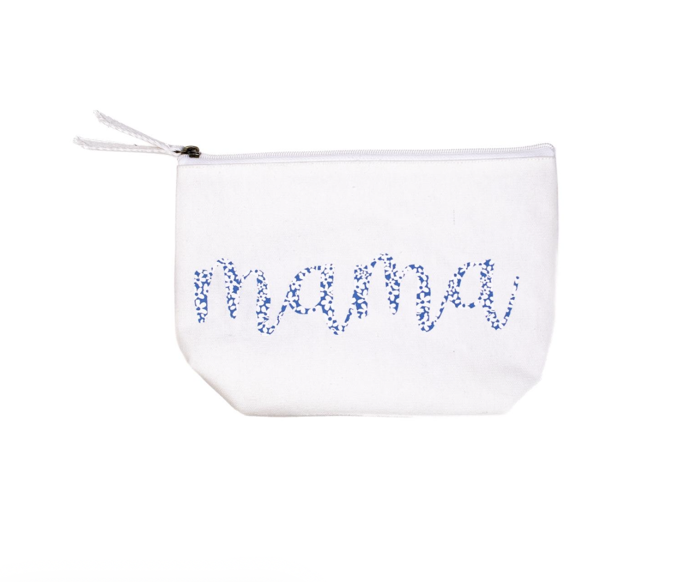 Royal Standard Mama Hydrangea Cosmetic Bag White and Blue