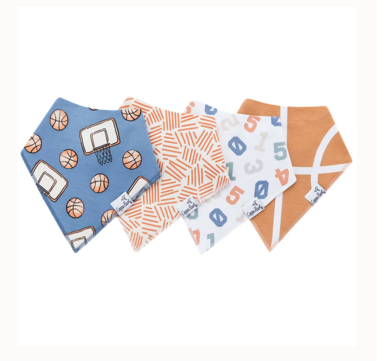 Dunk Bandana Bib Set Copper Pearl