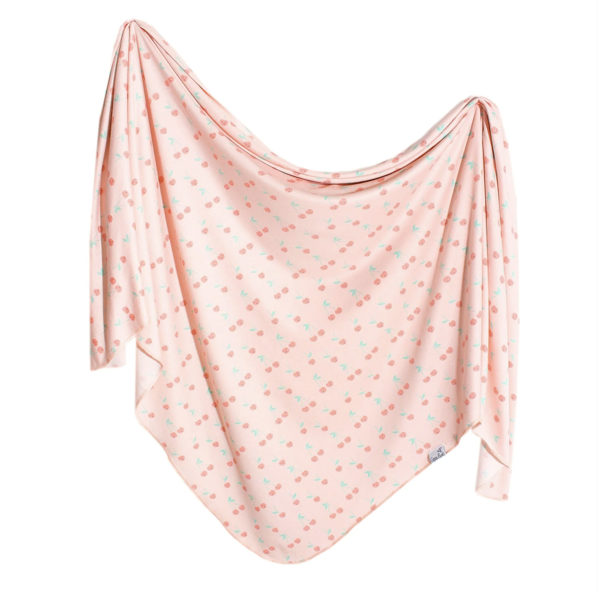 Copper Pearl Cheery Swaddle Blanket