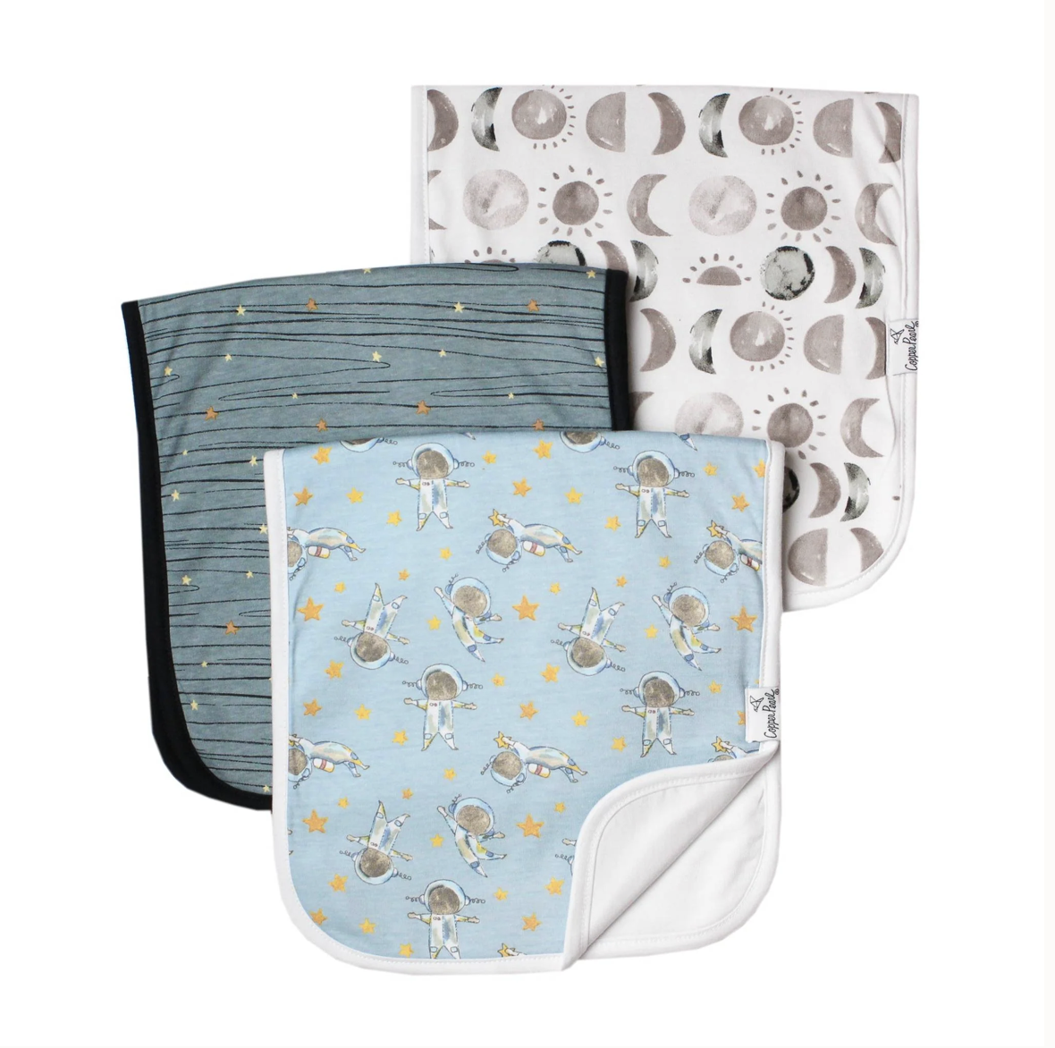 Neil Copper Pearl Burp Cloths
