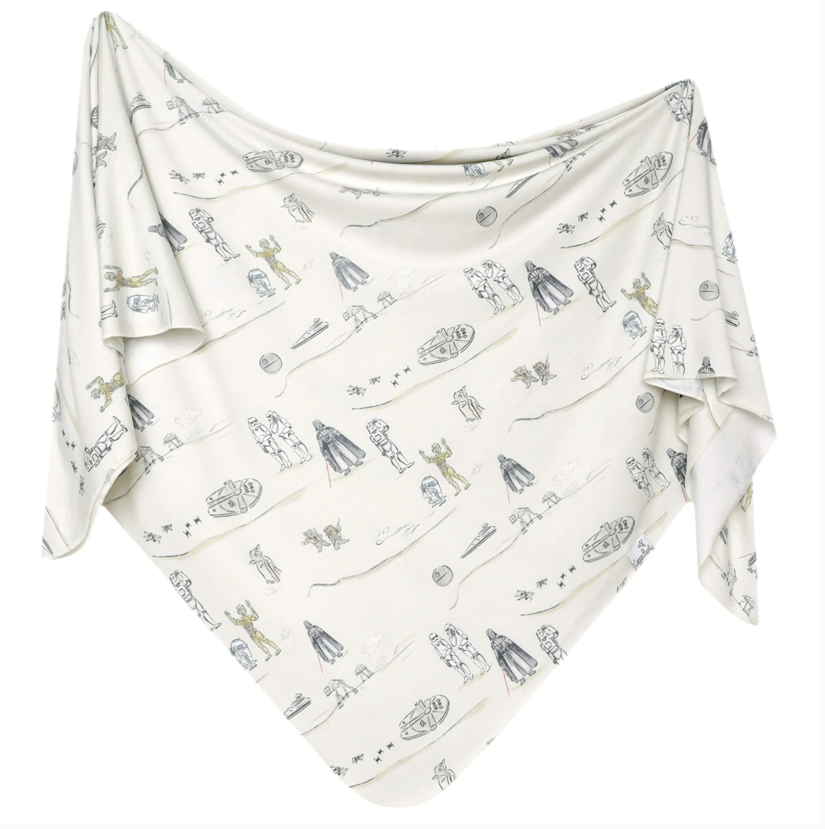 Tatooine Copper Pearl Swaddle Blanket