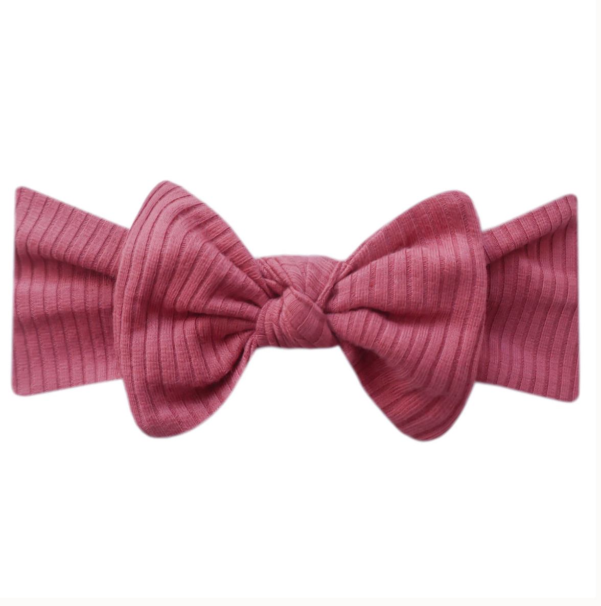 Berry Copper Pearl Headband Bow