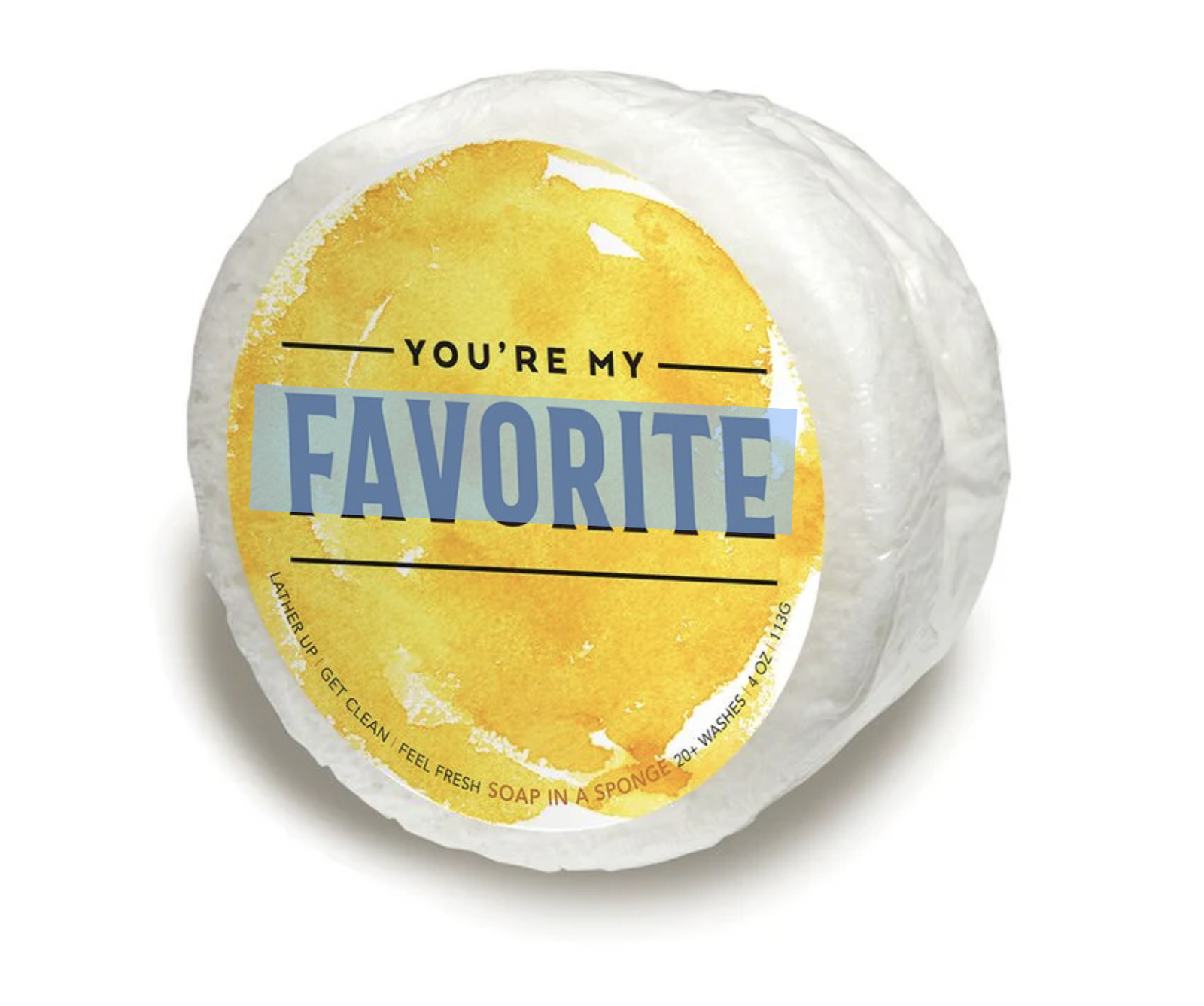 Your My Favorite Soap Sponge