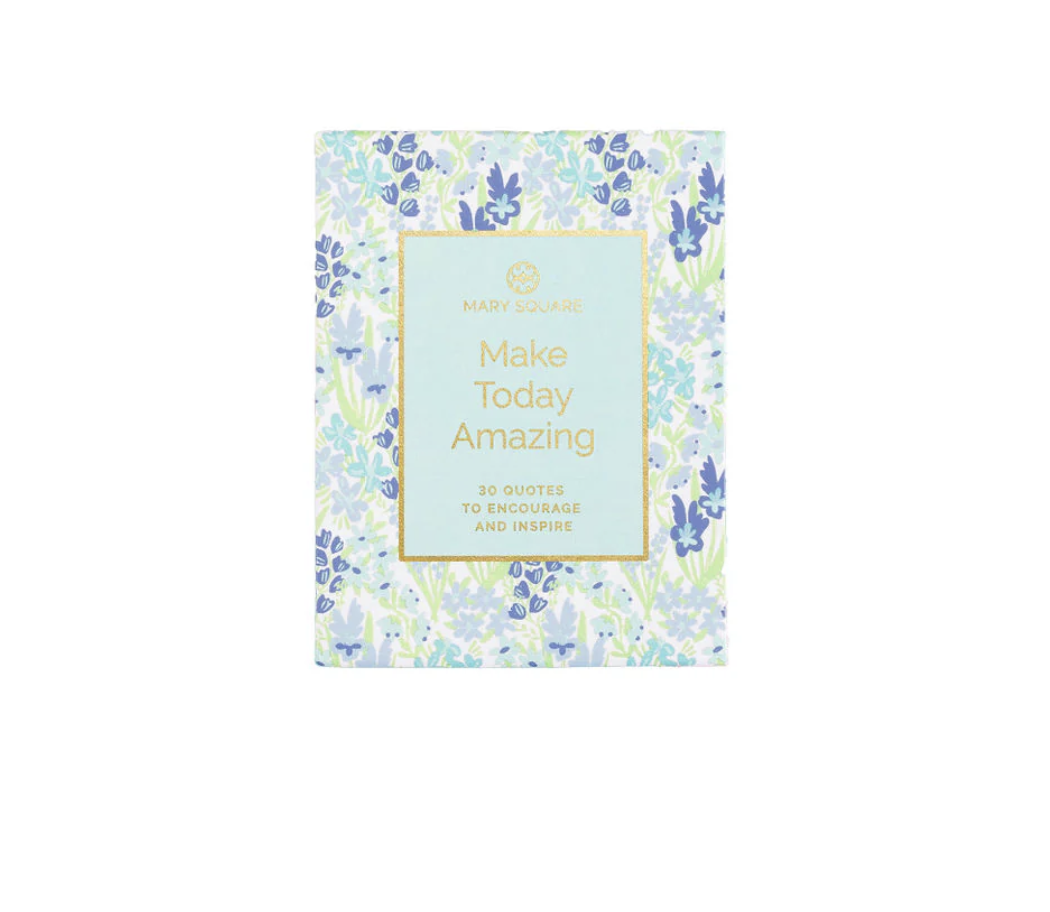 Mary Square 30 Blue Make Today Amazing Cards
