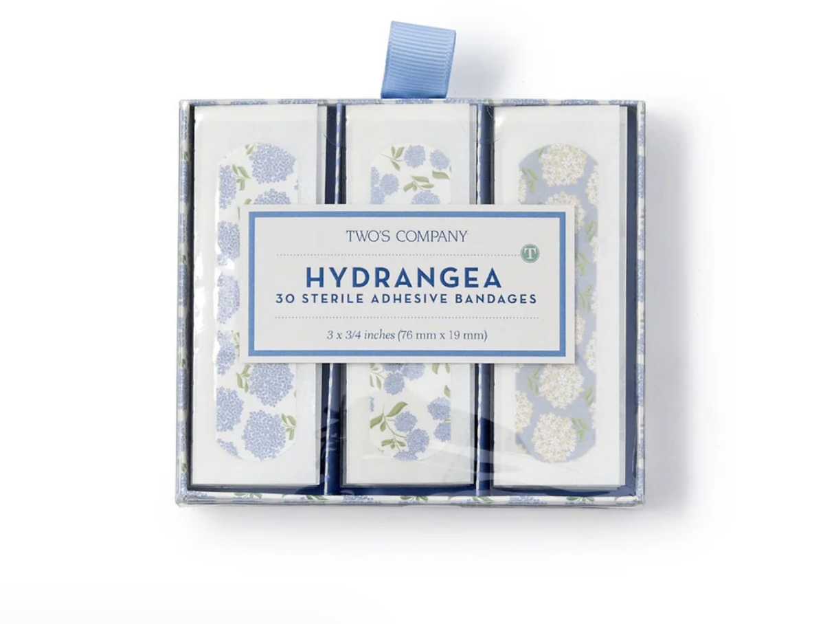Twos Company Adhesive Bandages Hydrangea