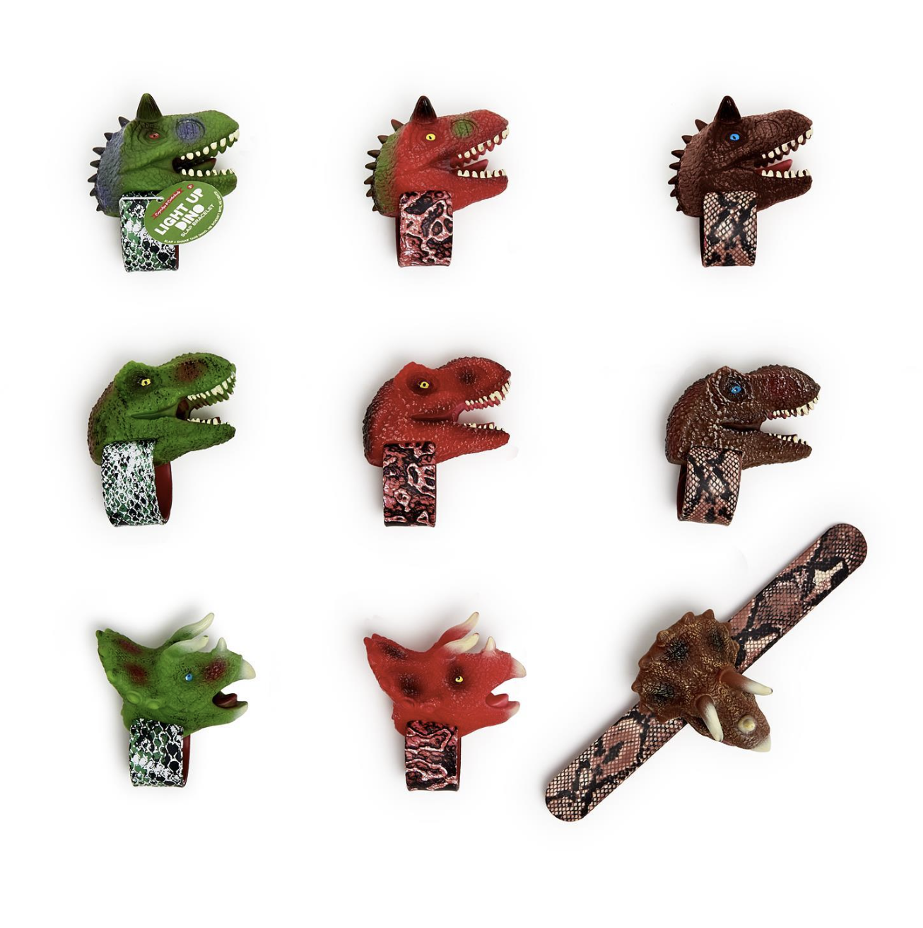 Twos Company Light Up Dinosaur Light Bracelet