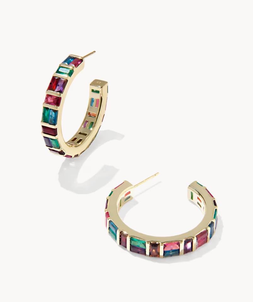 Jamie Hoop Ear Gold Multi Mix