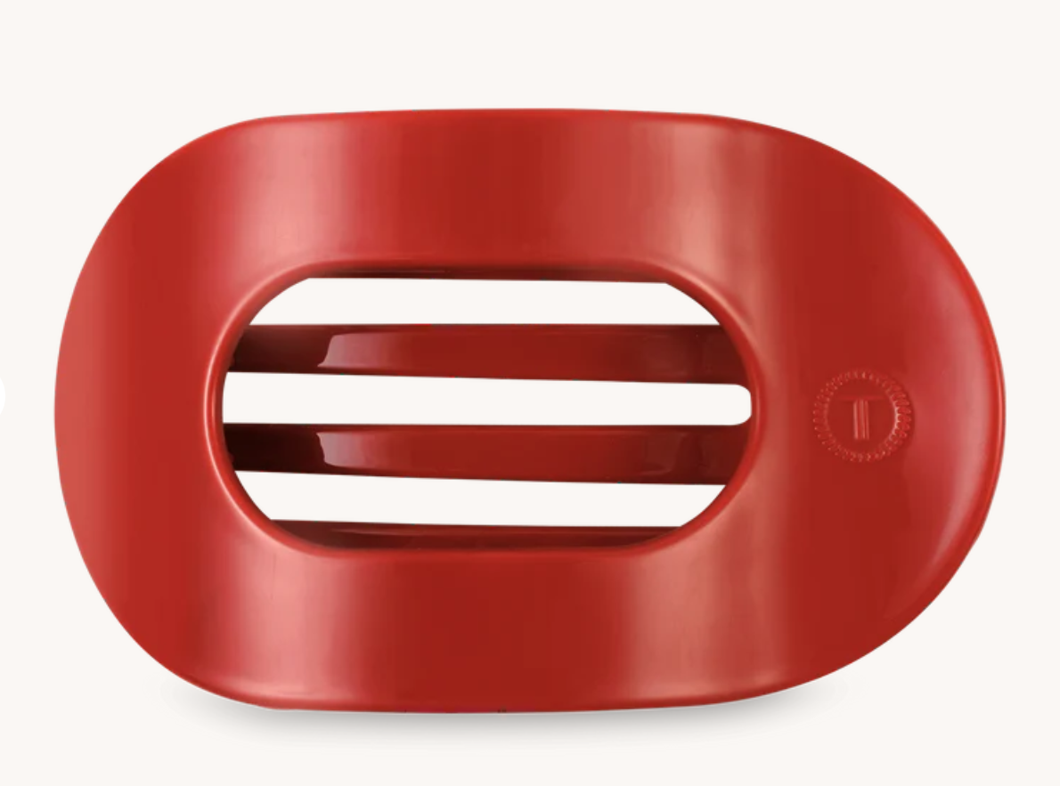 Red Carpet Ready Large Round Flat Hair Clip