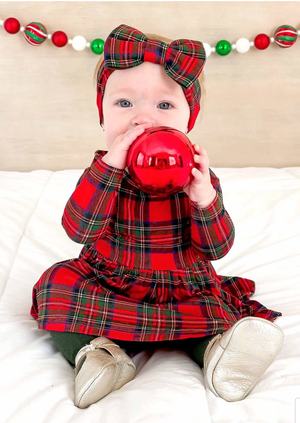 LEV baby Skirted Bodysuit December