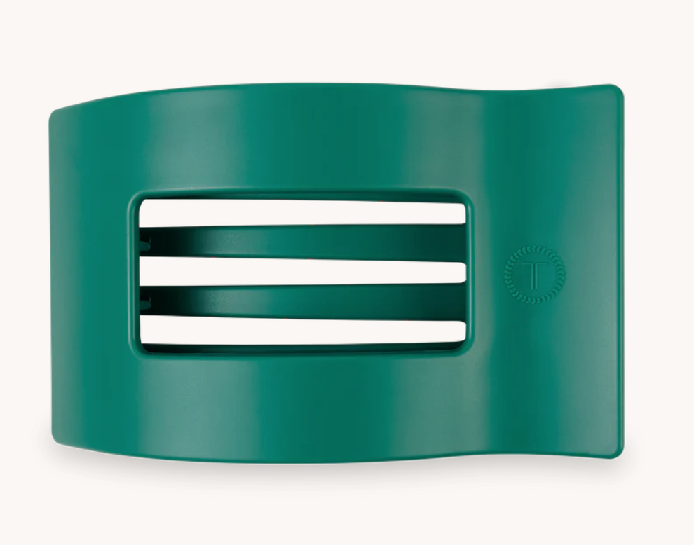 Fir Real Large Rectangle Flat Hair Clip