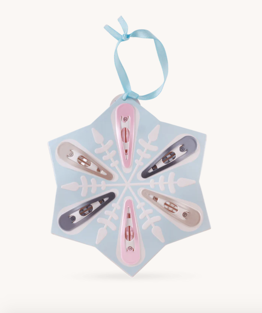 Snowflake Snap Clip Gift Set