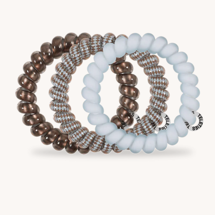 Truly Taupe Large Spiral Hair Coils