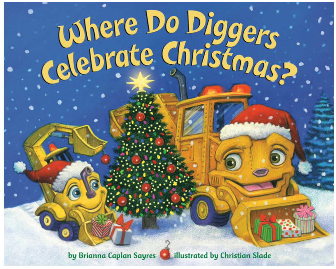 Where Do Diggers Celebrate Christmas Book