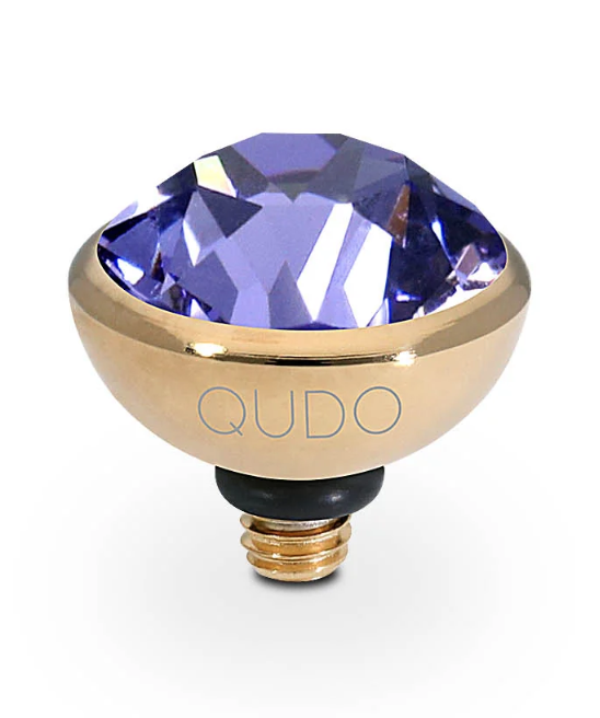 Topper Bottone Gold Tanzanite