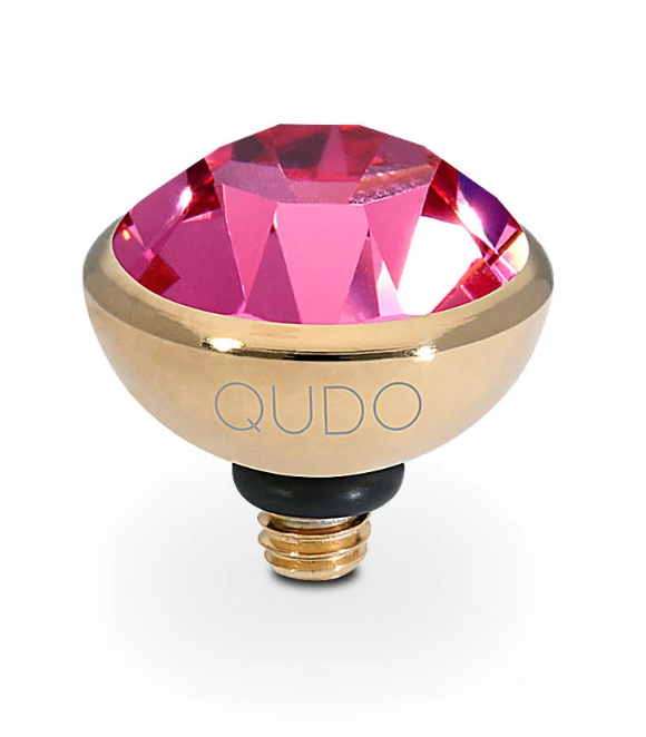 Topper Bottone Gold Rose