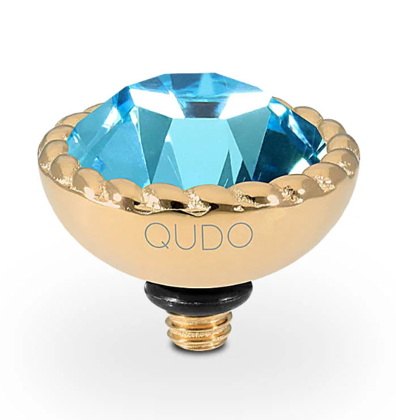 Topper Bocconi Gold Aquamarine