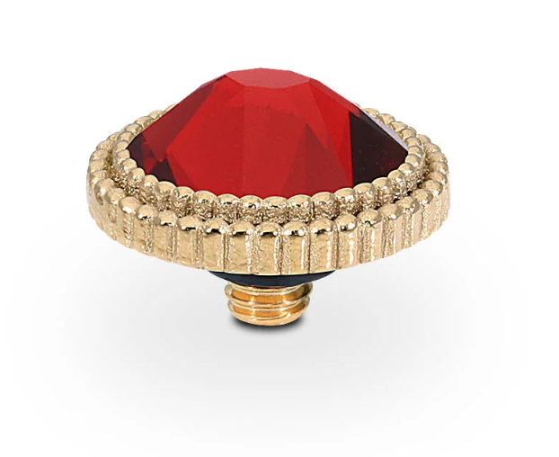 Topper Fabero Flat Gold Scarlet