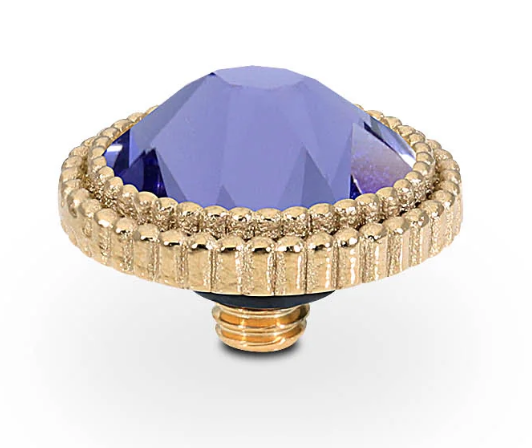 Topper Fabero Flat Gold Tanzanite